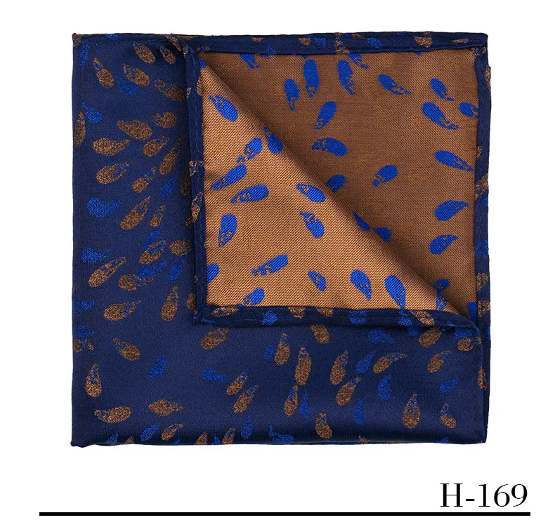 Elegant Men Pocket Square Luxury Paisley Stripe Floral Multiple Colors Available Banquet Business Formal Party Accessories