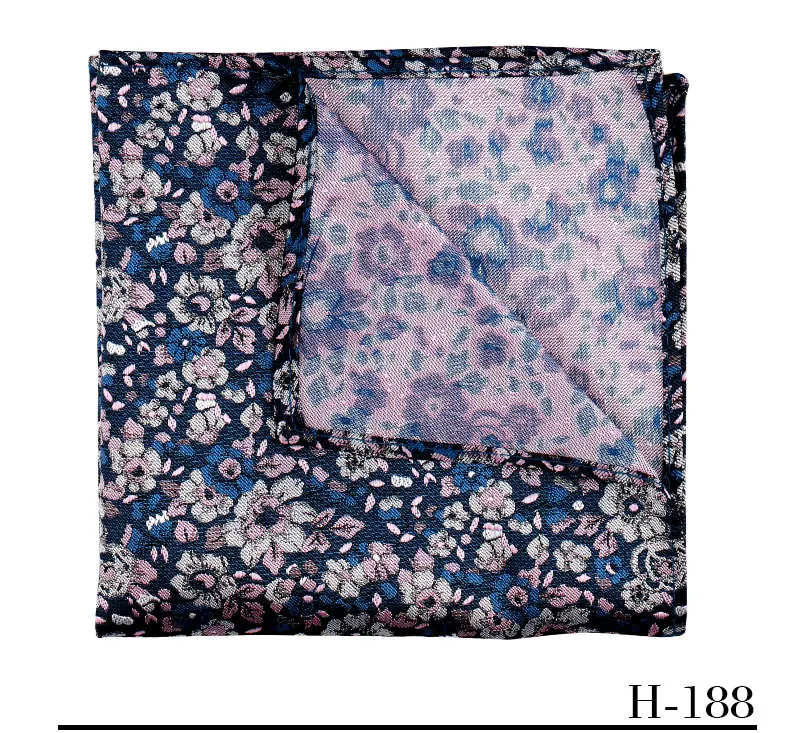 Elegant Men Pocket Square Luxury Paisley Stripe Floral Multiple Colors Available Banquet Business Formal Party Accessories