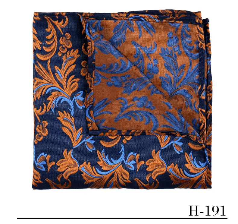 Elegant Men Pocket Square Luxury Paisley Stripe Floral Multiple Colors Available Banquet Business Formal Party Accessories
