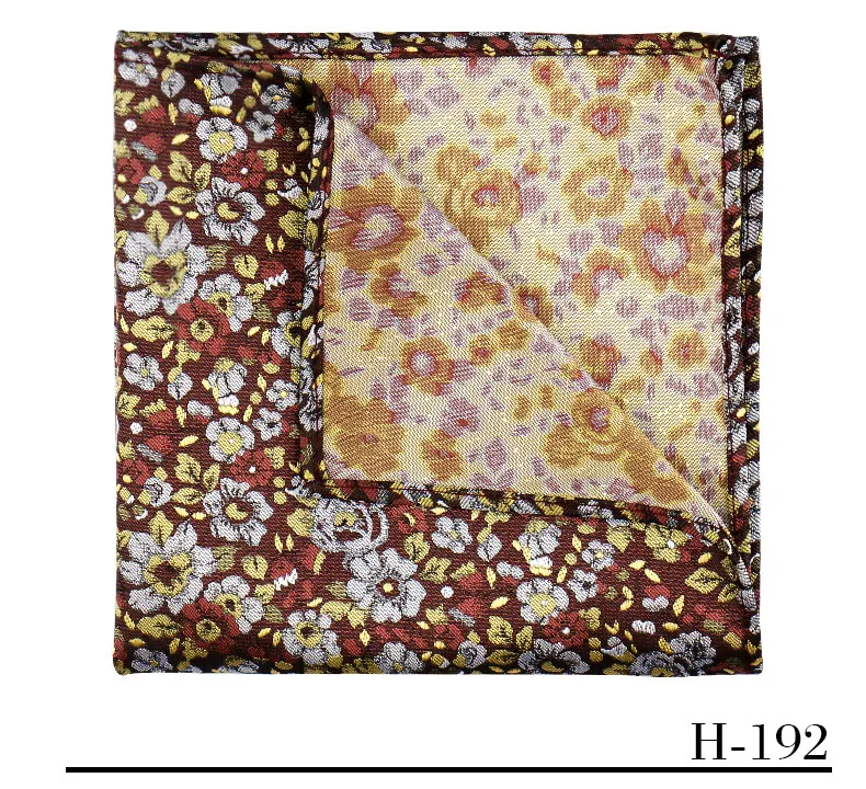 Elegant Men Pocket Square Luxury Paisley Stripe Floral Multiple Colors Available Banquet Business Formal Party Accessories