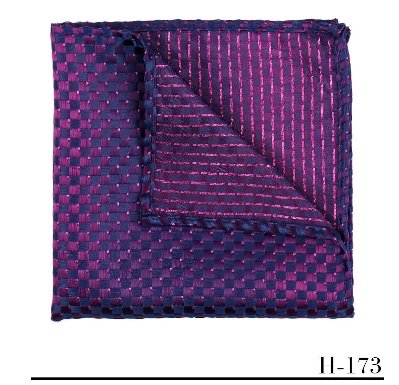 Elegant Men Pocket Square Luxury Paisley Stripe Floral Multiple Colors Available Banquet Business Formal Party Accessories