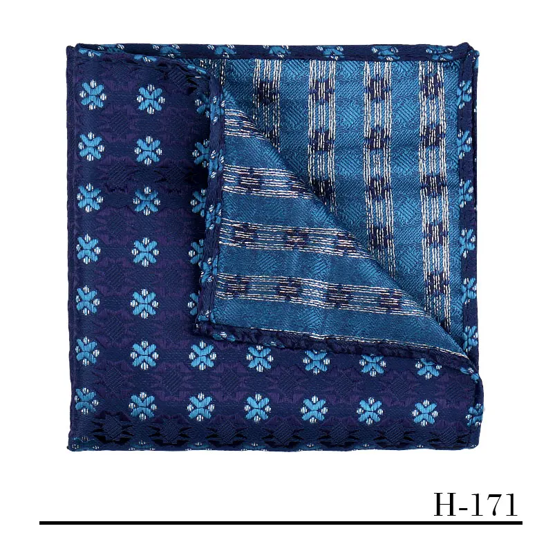 Elegant Men Pocket Square Luxury Paisley Stripe Floral Multiple Colors Available Banquet Business Formal Party Accessories