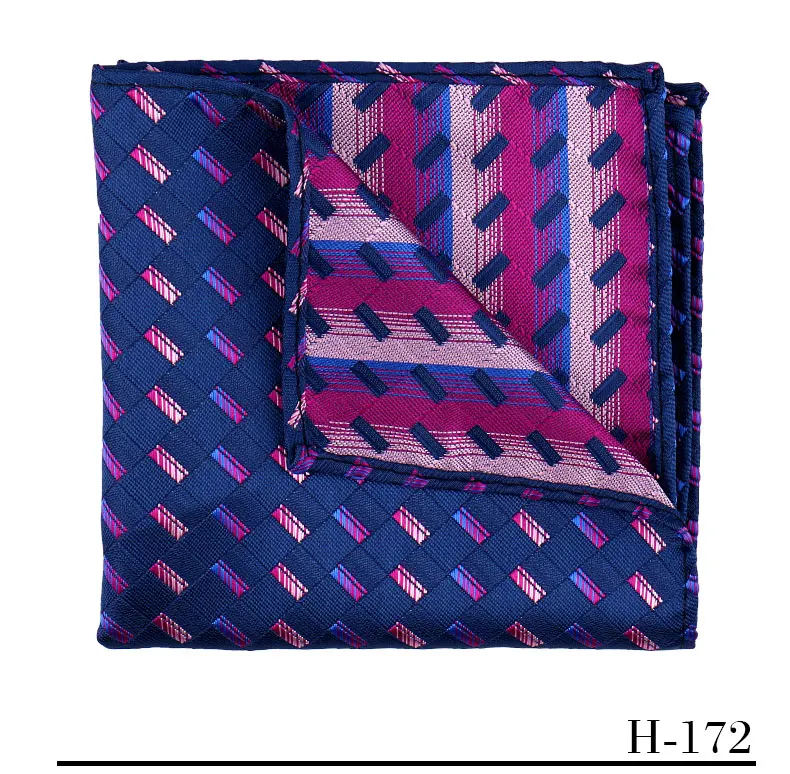 Elegant Men Pocket Square Luxury Paisley Stripe Floral Multiple Colors Available Banquet Business Formal Party Accessories