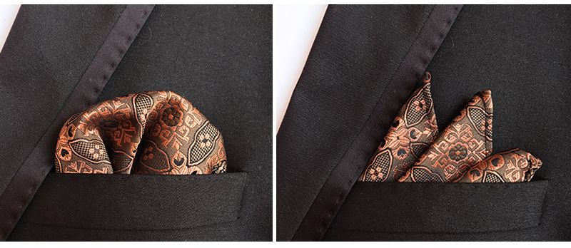 Mens Hanky Pocket Squared Handkerchief Hankerchief Flower Paisley Floral Wedding Party Gift Accessory