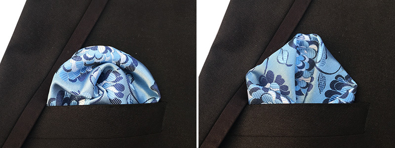 Mens Hanky Pocket Squared Handkerchief Hankerchief Flower Paisley Floral Wedding Party Gift Accessory