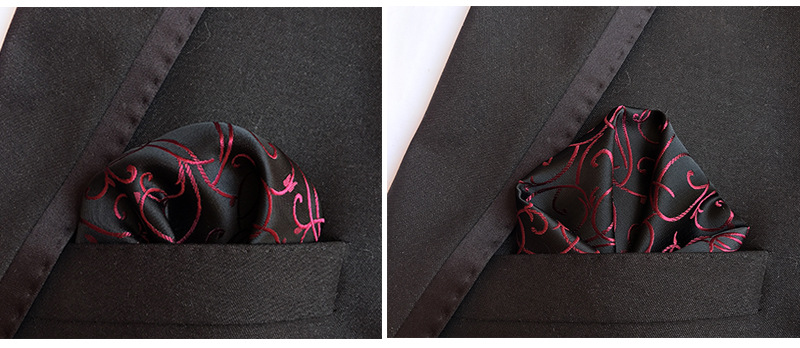 Mens Hanky Pocket Squared Handkerchief Hankerchief Flower Paisley Floral Wedding Party Gift Accessory