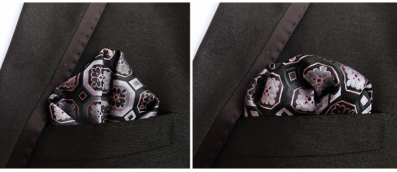 Mens Hanky Pocket Squared Handkerchief Hankerchief Flower Paisley Floral Wedding Party Gift Accessory