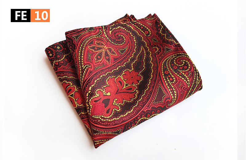 Mens Hanky Pocket Squared Handkerchief Hankerchief Flower Paisley Floral Wedding Party Gift Accessory