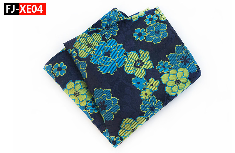 Mens Hanky Pocket Squared Handkerchief Hankerchief Flower Paisley Floral Wedding Party Gift Accessory