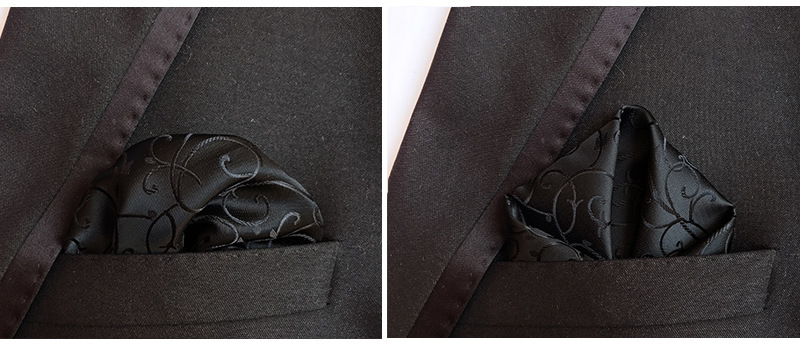 Mens Hanky Pocket Squared Handkerchief Hankerchief Flower Paisley Floral Wedding Party Gift Accessory