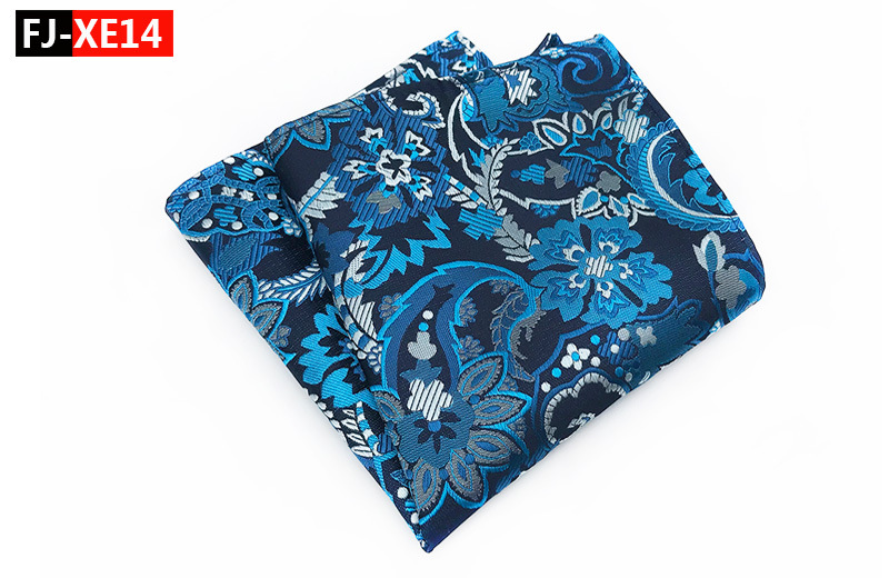 Mens Hanky Pocket Squared Handkerchief Hankerchief Flower Paisley Floral Wedding Party Gift Accessory
