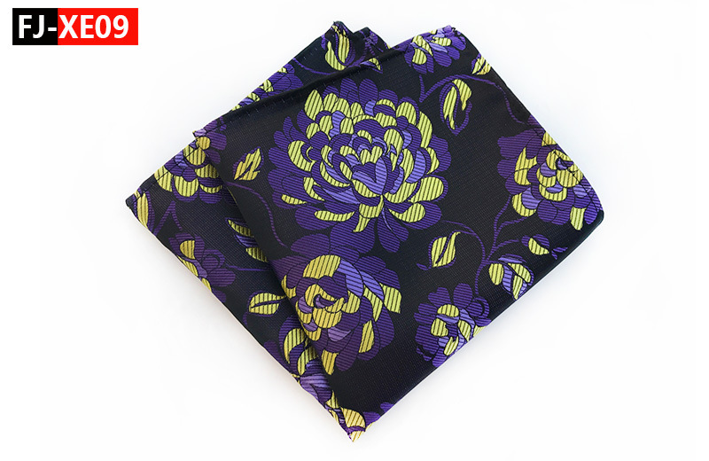 Mens Hanky Pocket Squared Handkerchief Hankerchief Flower Paisley Floral Wedding Party Gift Accessory