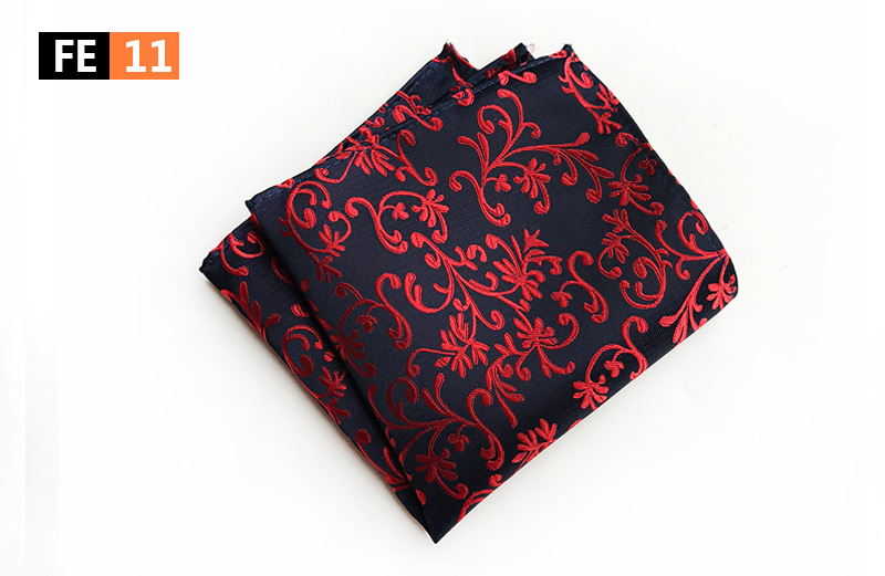 Mens Hanky Pocket Squared Handkerchief Hankerchief Flower Paisley Floral Wedding Party Gift Accessory