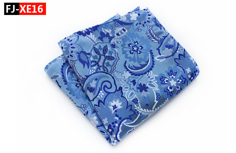 Mens Hanky Pocket Squared Handkerchief Hankerchief Flower Paisley Floral Wedding Party Gift Accessory