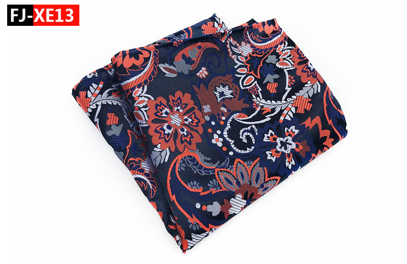 Mens Hanky Pocket Squared Handkerchief Hankerchief Flower Paisley Floral Wedding Party Gift Accessory