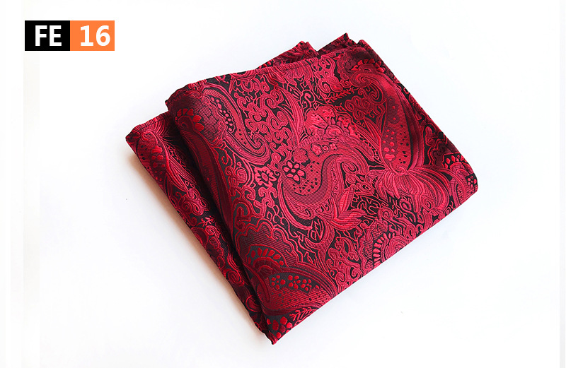Mens Hanky Pocket Squared Handkerchief Hankerchief Flower Paisley Floral Wedding Party Gift Accessory