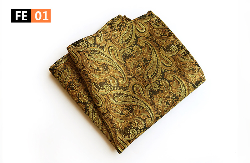 Mens Hanky Pocket Squared Handkerchief Hankerchief Flower Paisley Floral Wedding Party Gift Accessory