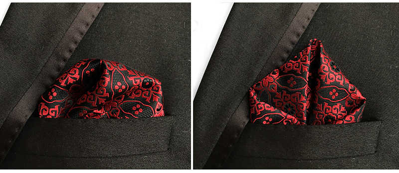 Mens Hanky Pocket Squared Handkerchief Hankerchief Flower Paisley Floral Wedding Party Gift Accessory