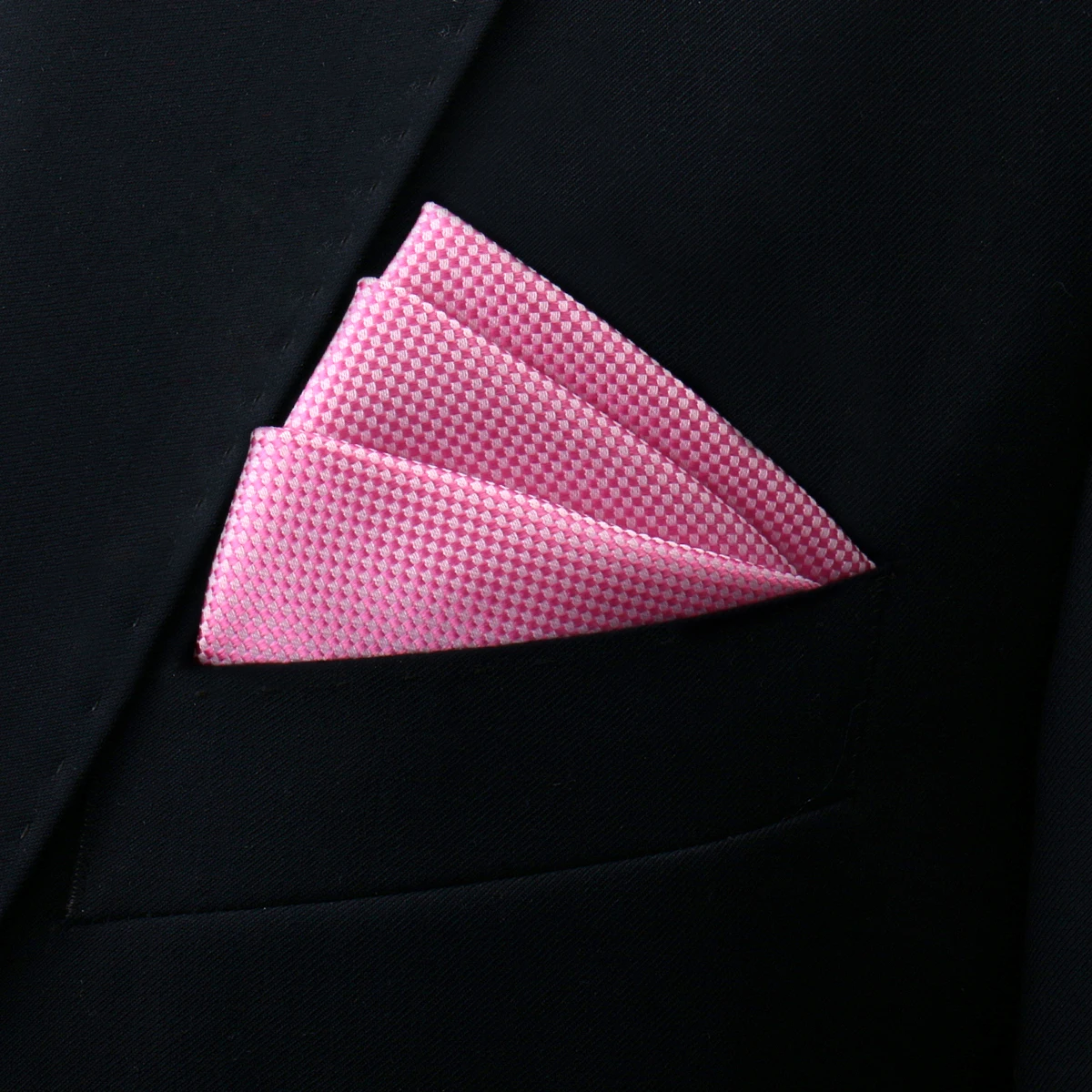 Brand Kerchief Man Dark Blue Striped April Fool's Day Fit Formal Party Pocket Square Handkerchiefs Suit Accessories Men Necktie