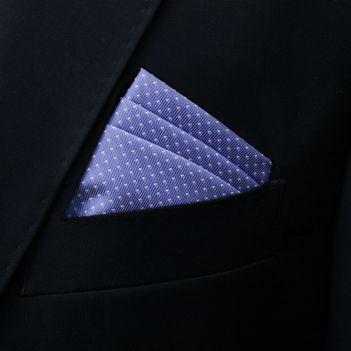 Brand Kerchief Man Dark Blue Striped April Fool's Day Fit Formal Party Pocket Square Handkerchiefs Suit Accessories Men Necktie