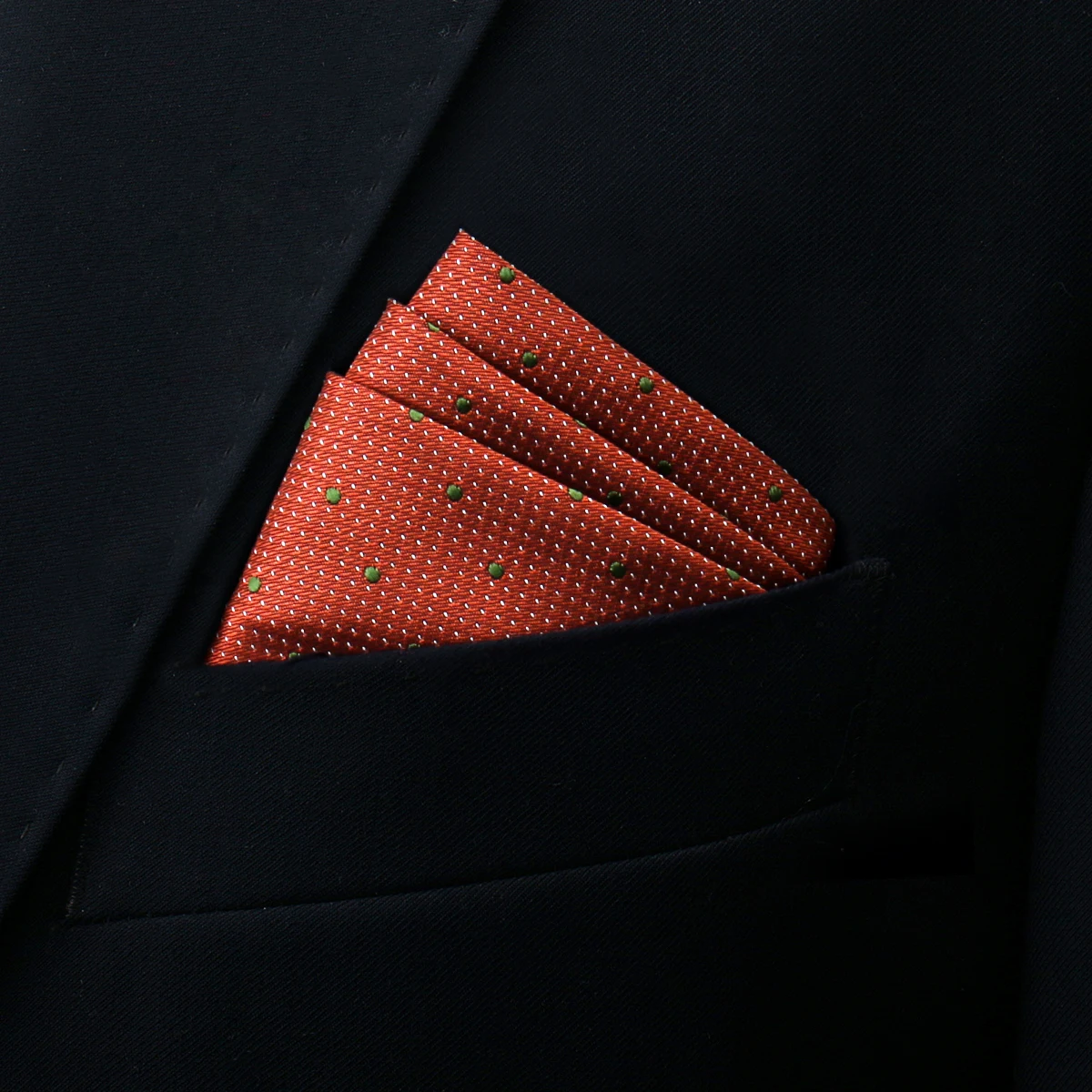 Brand Kerchief Man Dark Blue Striped April Fool's Day Fit Formal Party Pocket Square Handkerchiefs Suit Accessories Men Necktie