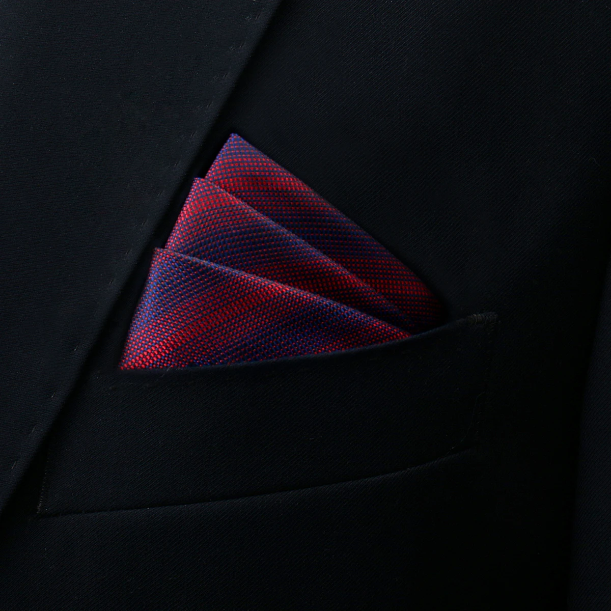 Brand Kerchief Man Dark Blue Striped April Fool's Day Fit Formal Party Pocket Square Handkerchiefs Suit Accessories Men Necktie
