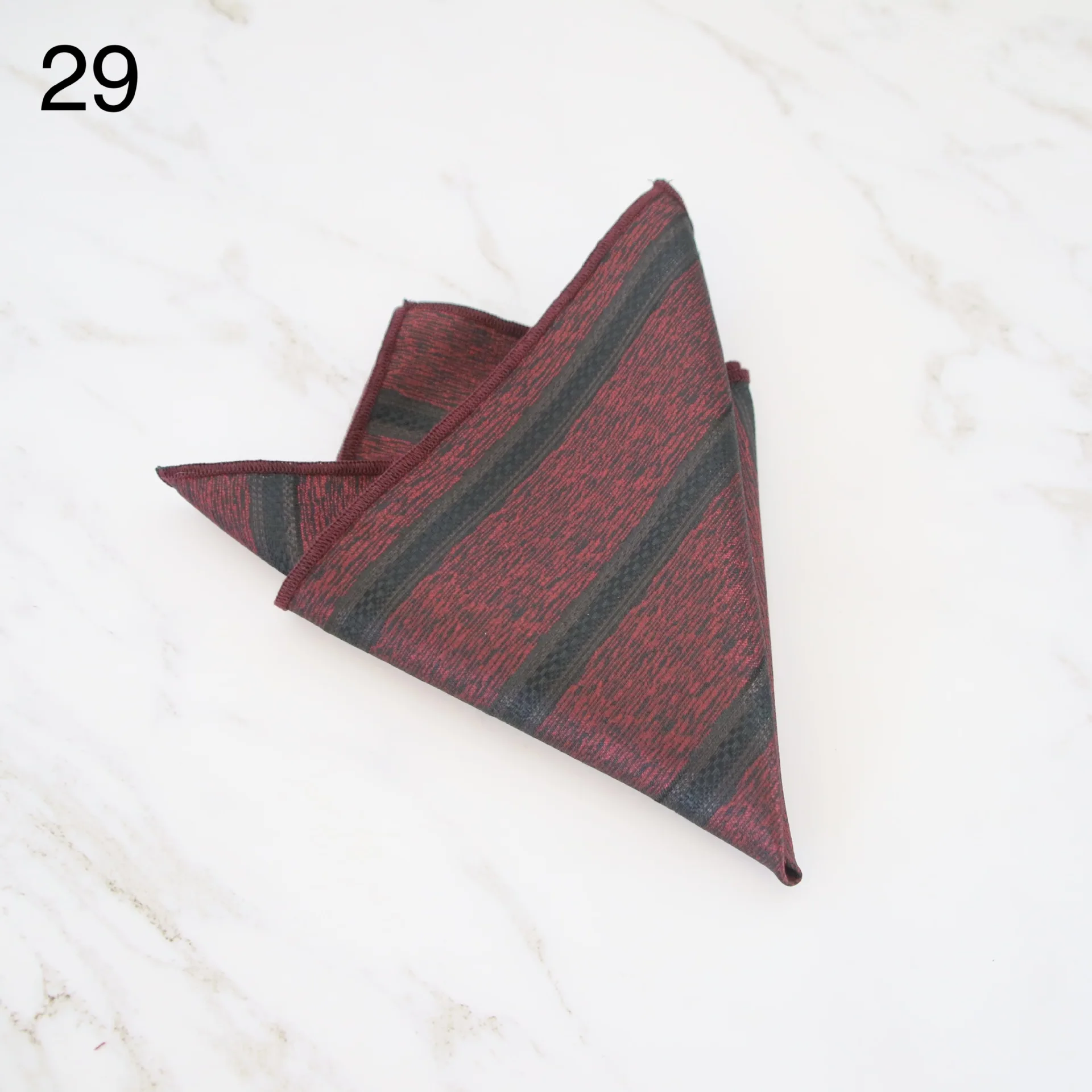 Cartoon Animal Lions Horses Pocket Square Men Novelty Polyester Striped Navy Handkercheif Formal Business Men's Suit Shirt Hanky