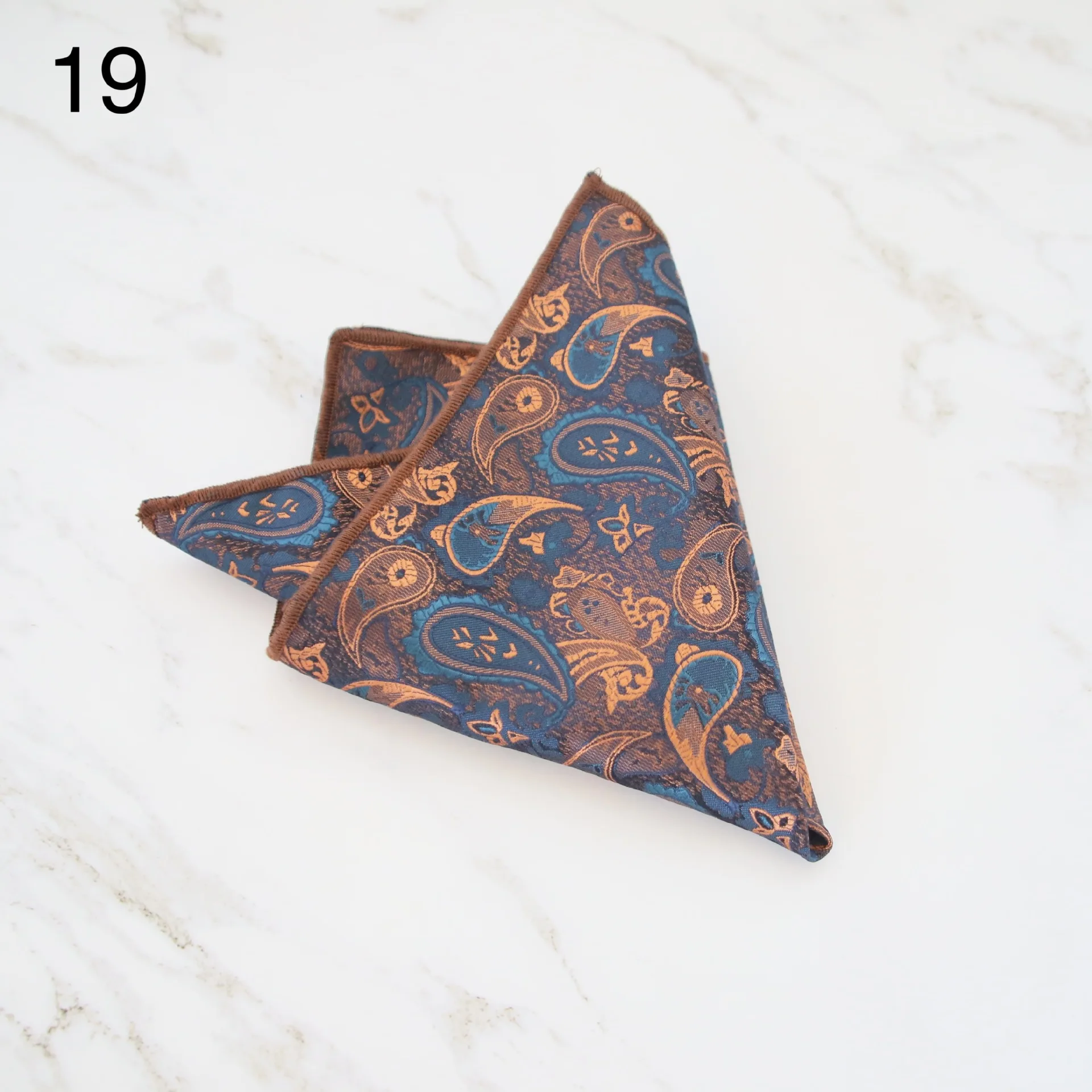 Cartoon Animal Lions Horses Pocket Square Men Novelty Polyester Striped Navy Handkercheif Formal Business Men's Suit Shirt Hanky