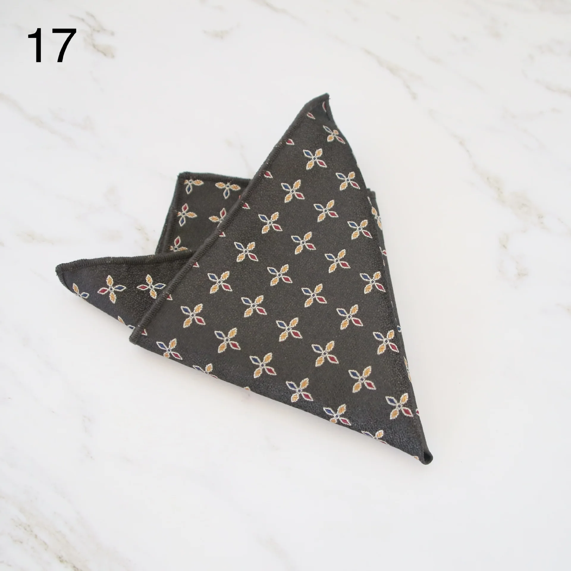 Cartoon Animal Lions Horses Pocket Square Men Novelty Polyester Striped Navy Handkercheif Formal Business Men's Suit Shirt Hanky