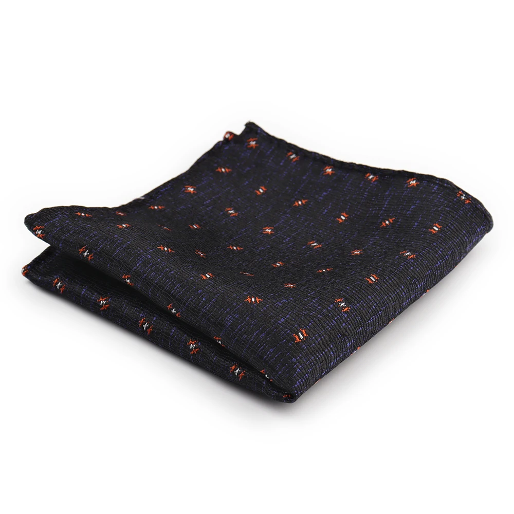 Men Handkerchief Pocket Square Silk Hanky Flower Paisley Wedding Party Floral Pocket Square Men Banquet Accessories Gift Hanky