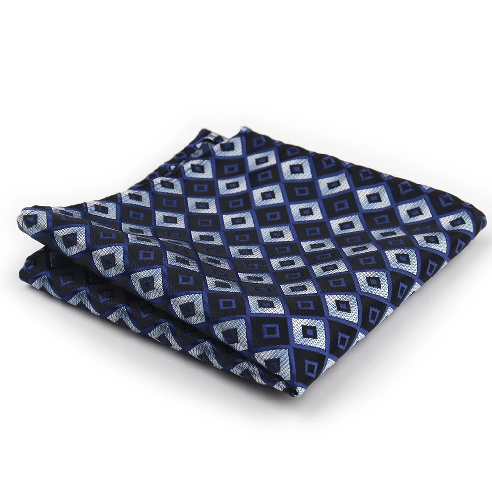 Men Handkerchief Pocket Square Silk Hanky Flower Paisley Wedding Party Floral Pocket Square Men Banquet Accessories Gift Hanky