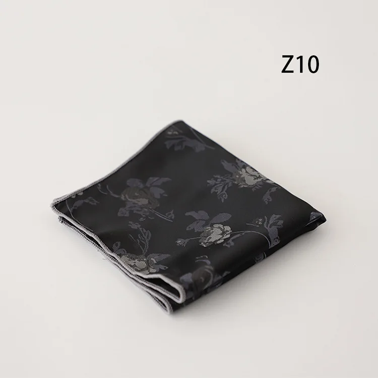 24cm Cartoon Animal Pocket Square Business Formal Men's Suit Handkerchief Floral Chest Towel Wedding Party Tuxedo Cravat Hanky