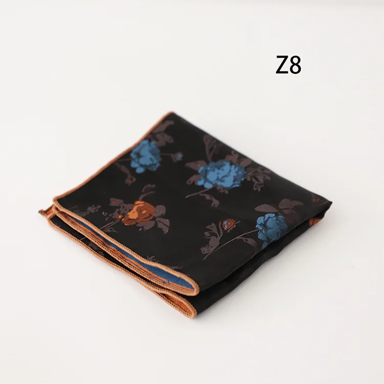 24cm Cartoon Animal Pocket Square Business Formal Men's Suit Handkerchief Floral Chest Towel Wedding Party Tuxedo Cravat Hanky