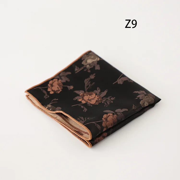 24cm Cartoon Animal Pocket Square Business Formal Men's Suit Handkerchief Floral Chest Towel Wedding Party Tuxedo Cravat Hanky