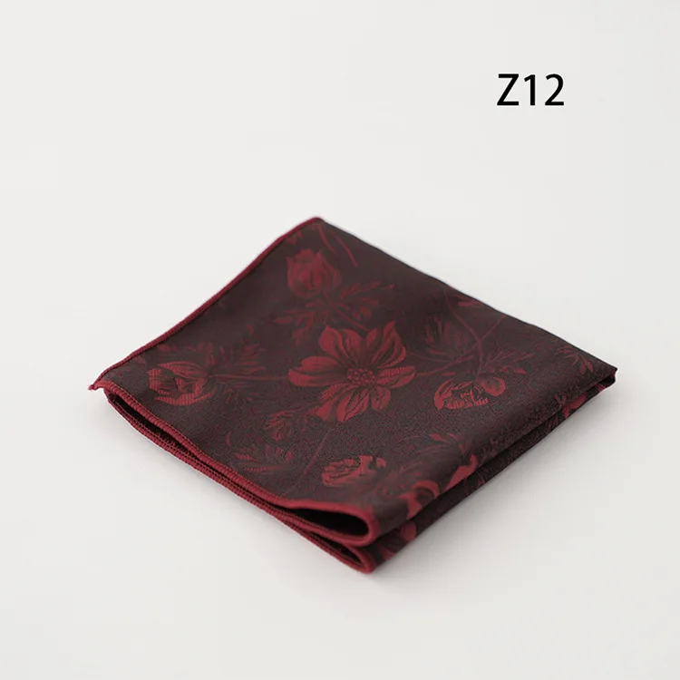 24cm Cartoon Animal Pocket Square Business Formal Men's Suit Handkerchief Floral Chest Towel Wedding Party Tuxedo Cravat Hanky