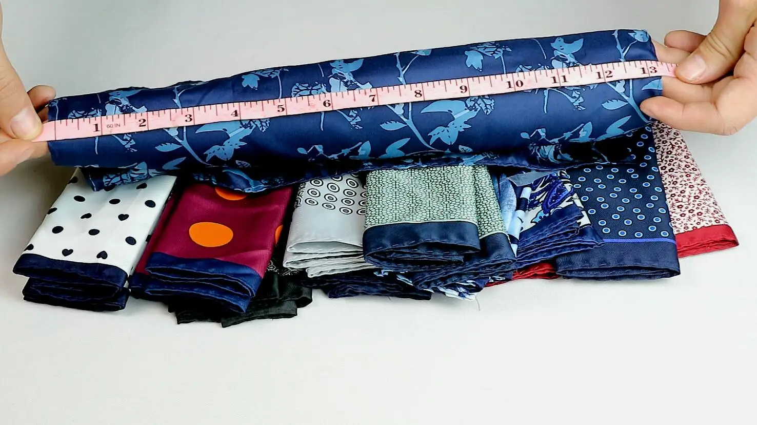 Wholesale 15 Piecess Men's Pocket Squares 12.5In Large Silky Floral Pocket Square For Men Women Handkerchiefs Set Assorted