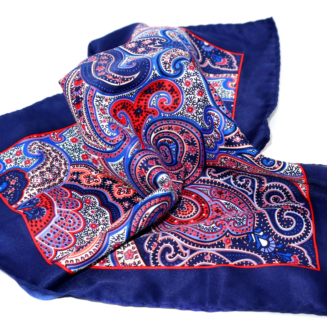 Wholesale 15 Piecess Men's Pocket Squares 12.5In Large Silky Floral Pocket Square For Men Women Handkerchiefs Set Assorted