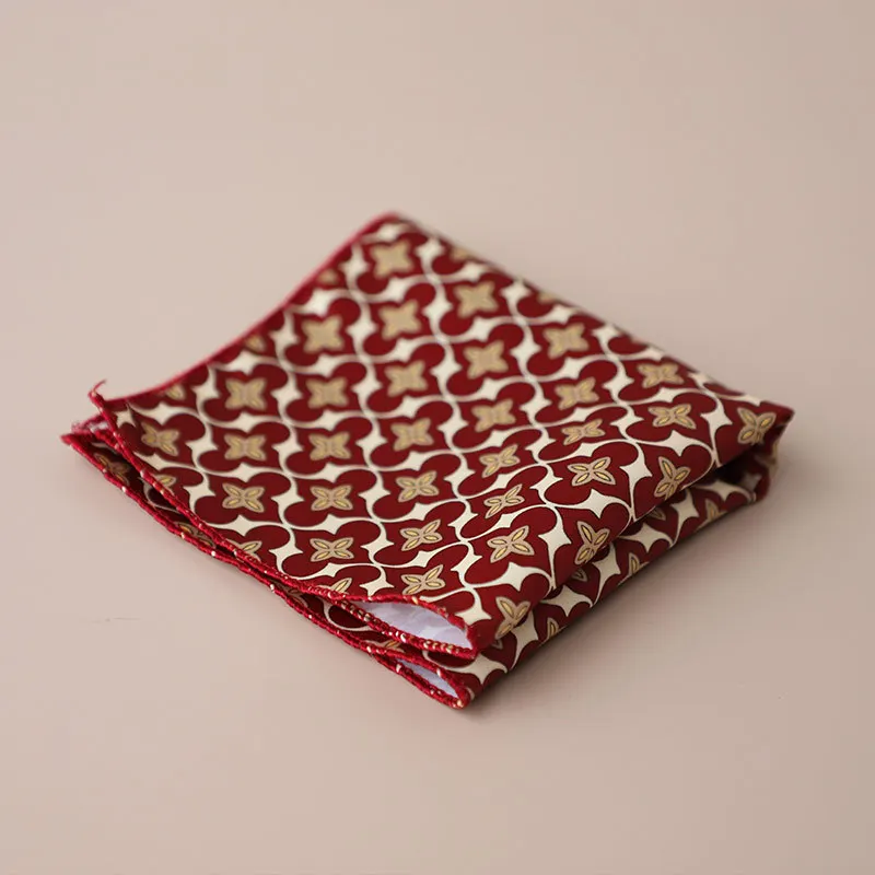 Fashion Suits Pocket Square For Men Business Chest Towel Hanky Gentlemen Plaid Hankies Classic Suit Napkin Mens Handkerchief