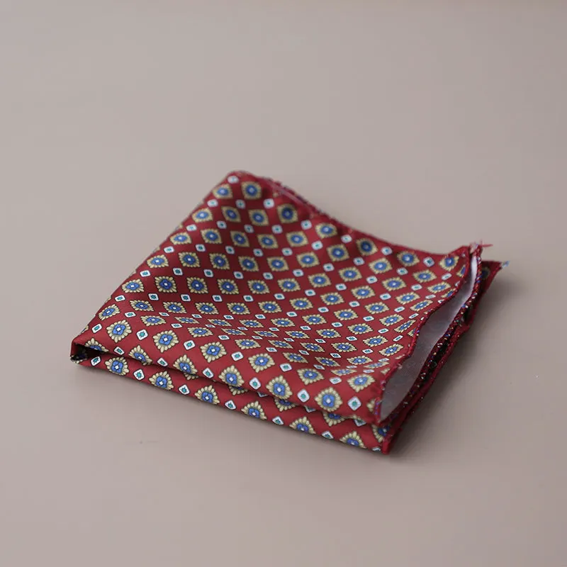 Fashion Suits Pocket Square For Men Business Chest Towel Hanky Gentlemen Plaid Hankies Classic Suit Napkin Mens Handkerchief