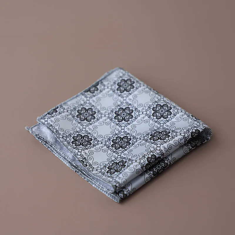 Fashion Suits Pocket Square For Men Business Chest Towel Hanky Gentlemen Plaid Hankies Classic Suit Napkin Mens Handkerchief