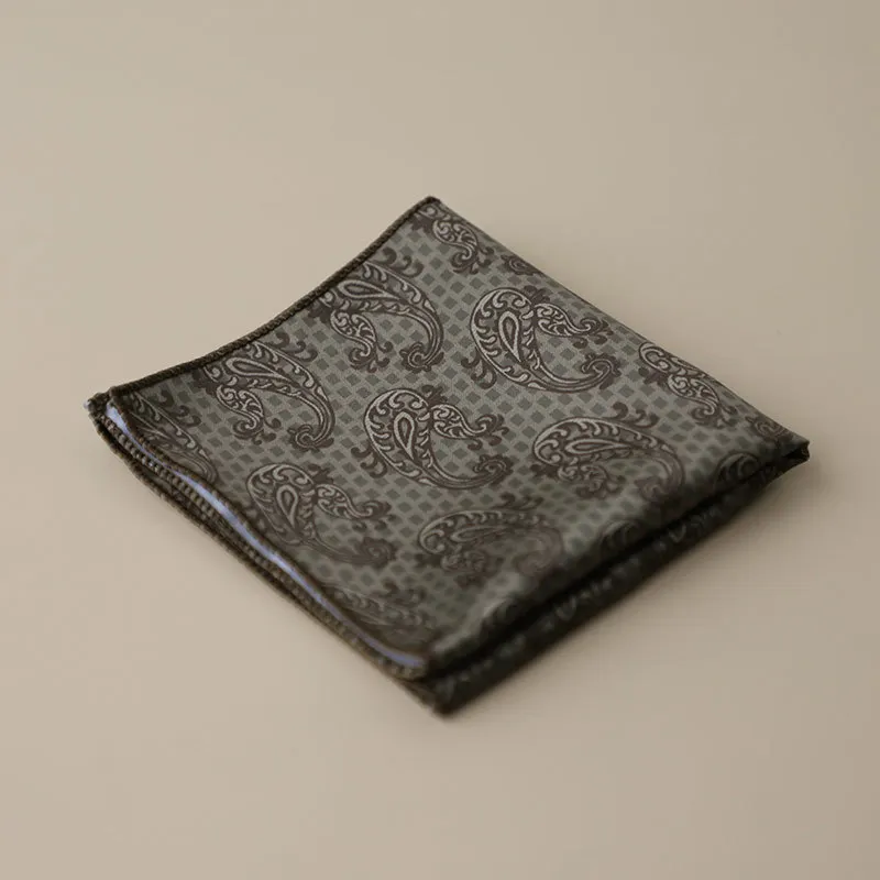 Fashion Suits Pocket Square For Men Business Chest Towel Hanky Gentlemen Plaid Hankies Classic Suit Napkin Mens Handkerchief