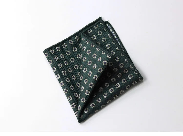 Brown Color Pocket Square For Men Adult Striped Paisley Floral Handkerchief Formal Dress Suit Accessory Navy Solid Hanky Cravat