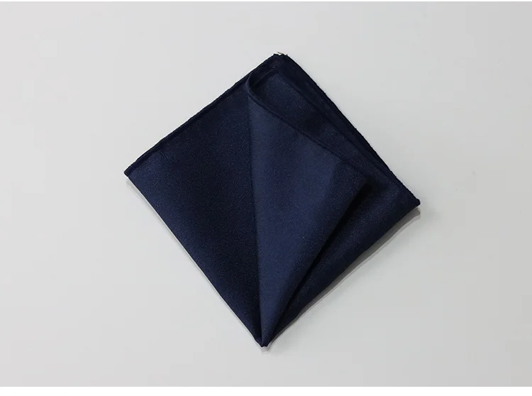 Brown Color Pocket Square For Men Adult Striped Paisley Floral Handkerchief Formal Dress Suit Accessory Navy Solid Hanky Cravat