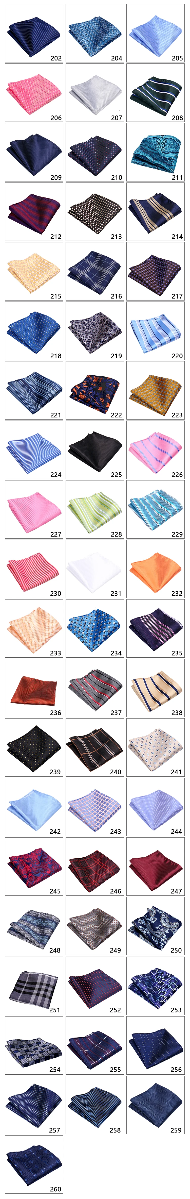 Brand Kerchief Man Dark Blue Striped April Fool's Day Fit Formal Party Pocket Square Handkerchiefs Suit Accessories Men Necktie