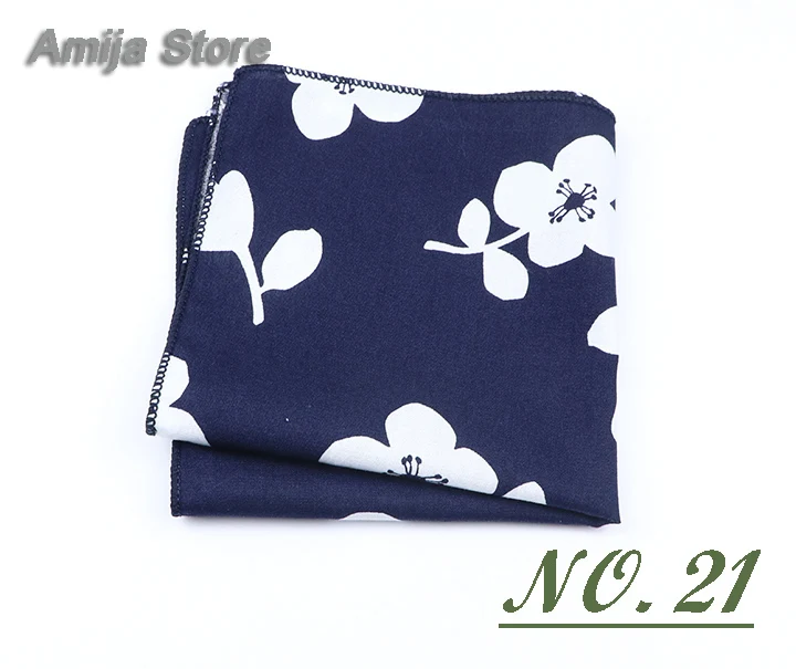 High Quality Cute Linen Cartoon Handkerchief For Men Cat Polar Bear Watermelon Wave Printed Pocket Square Funny Hanky Accessorie