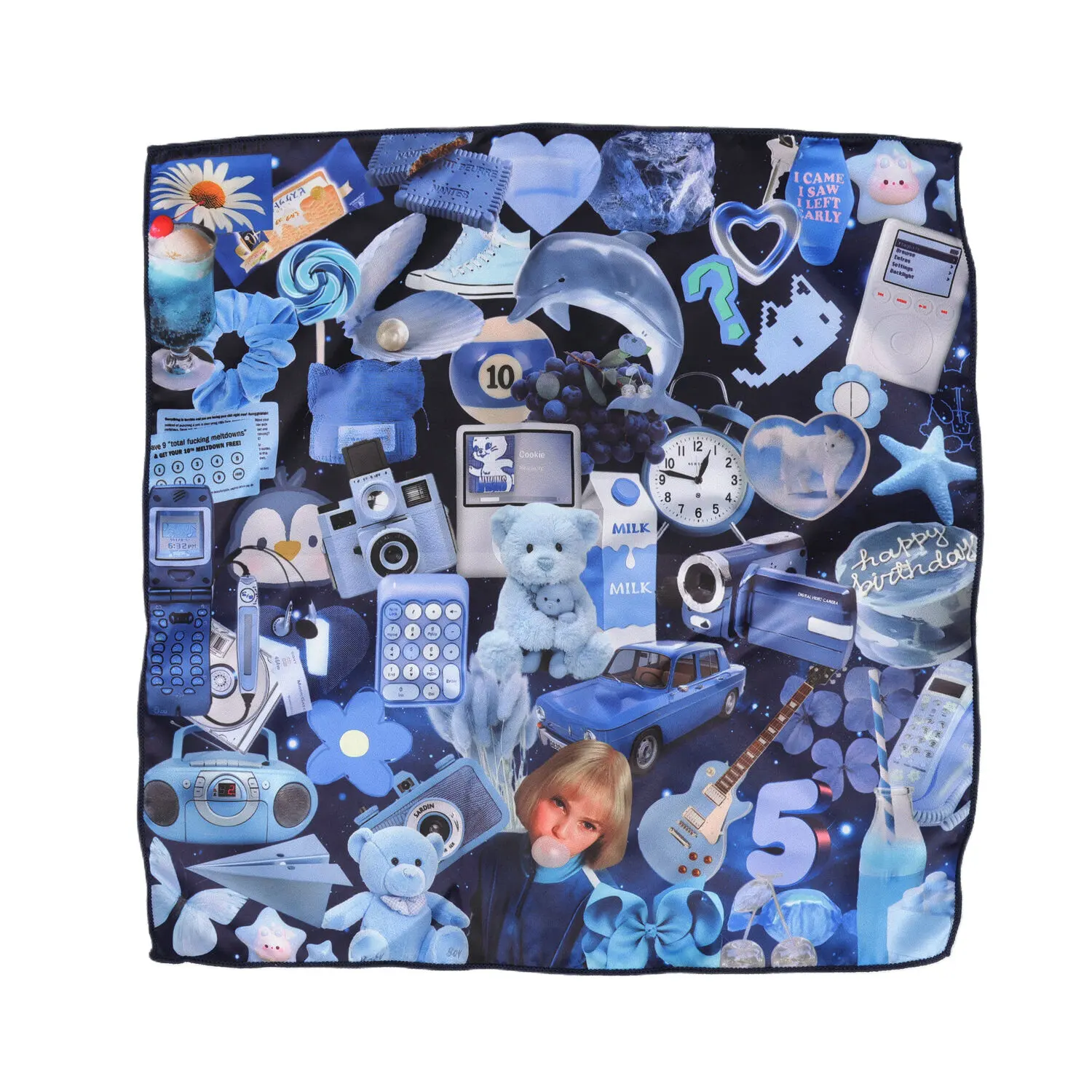 29cm Pocket Square For Men Women Floral Print Suits Kerchief Men's Handkerchiefs Soft Square Handkerchief Towels Scarves Hankies