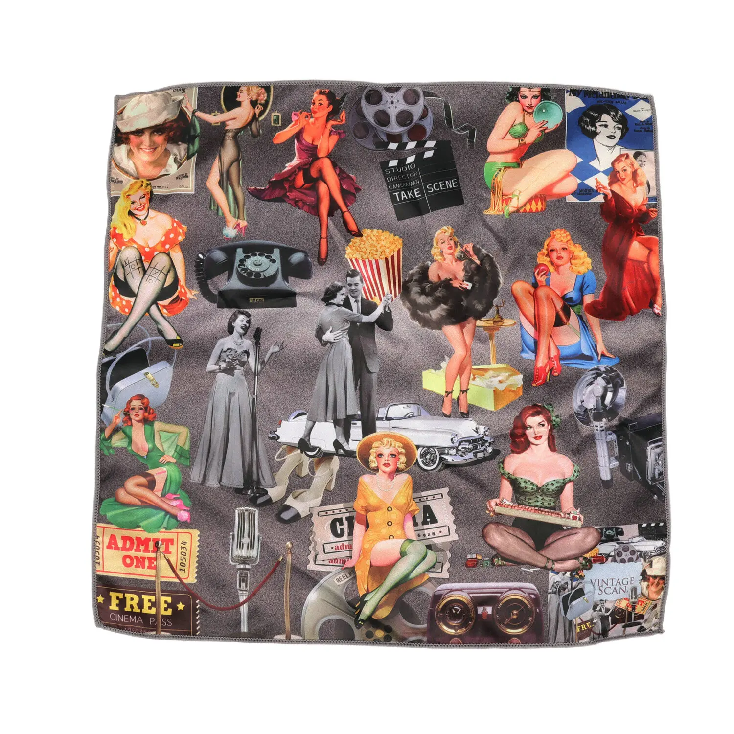 29cm Pocket Square For Men Women Floral Print Suits Kerchief Men's Handkerchiefs Soft Square Handkerchief Towels Scarves Hankies