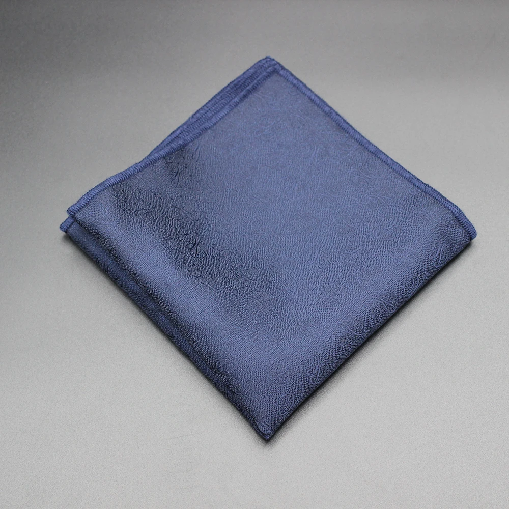 Pocket Square Fabric Handkerchiefs Suit Men's Bandana Accessories Business Suit Hanky Breast Scarf