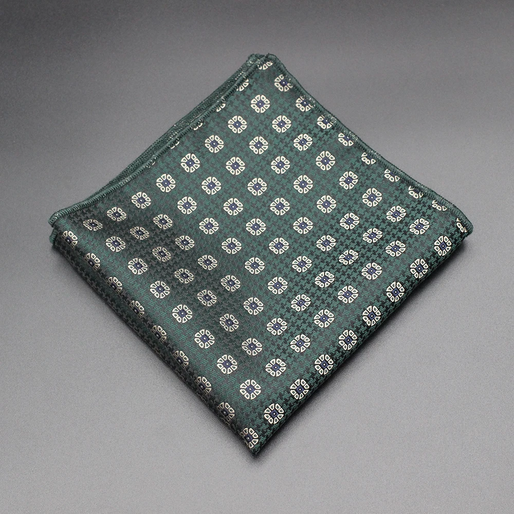 Pocket Square Fabric Handkerchiefs Suit Men's Bandana Accessories Business Suit Hanky Breast Scarf