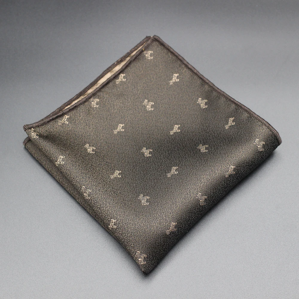 Pocket Square Fabric Handkerchiefs Suit Men's Bandana Accessories Business Suit Hanky Breast Scarf